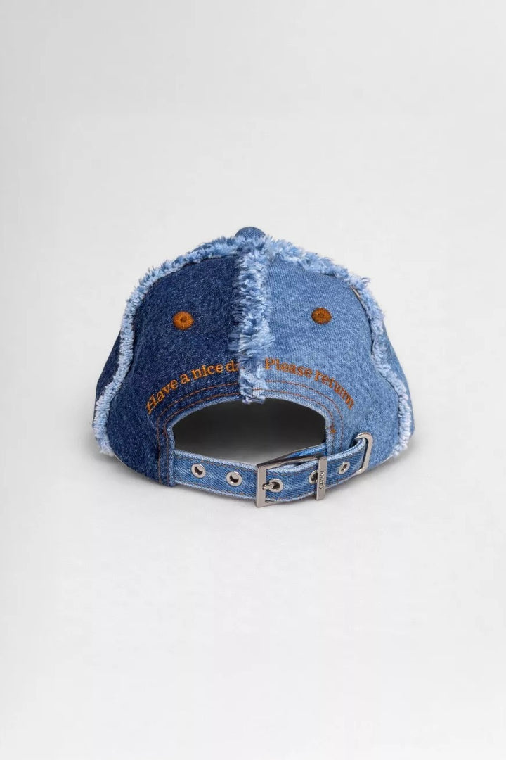Denim Patchwork Cap