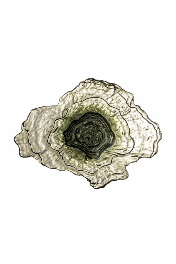 Aiku Glass Bowl Green