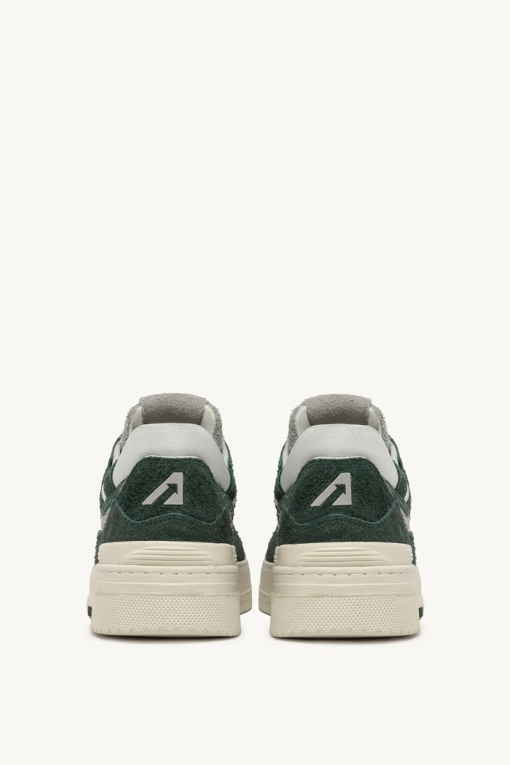 CLC Low Sneakers White/Bottle Green