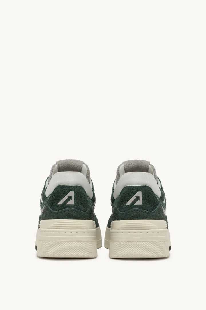 CLC Low Sneakers White/Bottle Green