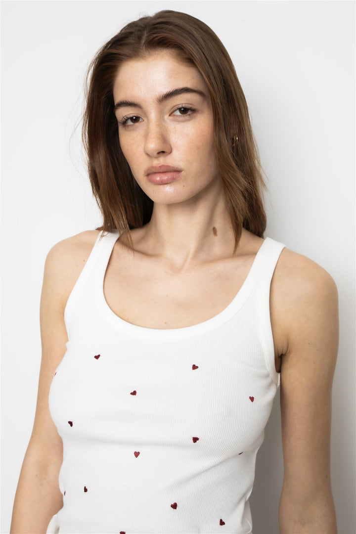 CAMILLA PIHL DENIM Pam Rib Singlet Berry - Dale