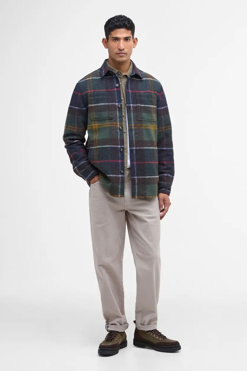 BARBOUR Chapter Tailored Check Overshirt Classic Tartan - Dale