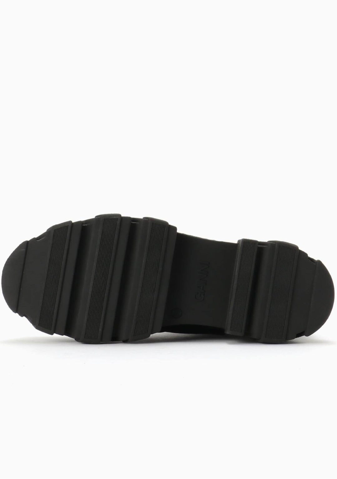 GANNI Cleated Mid Chelsea Boot Black - Dale
