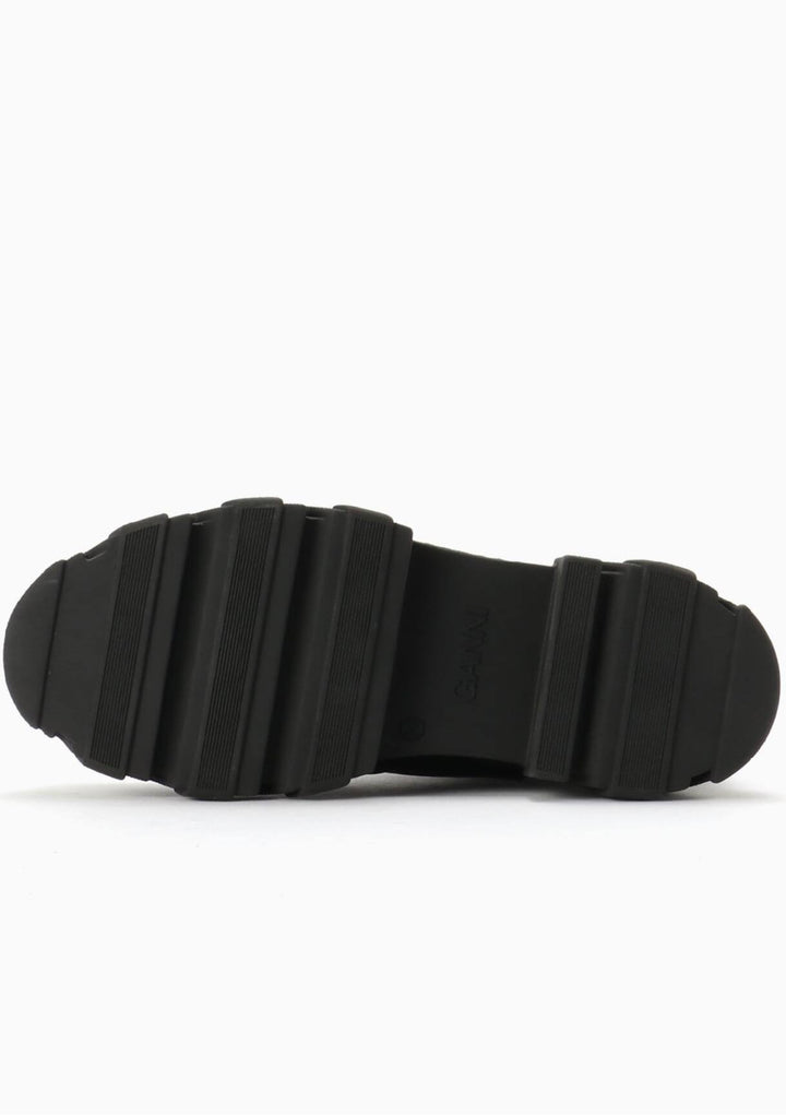 GANNI Cleated Mid Chelsea Boot Black - Dale