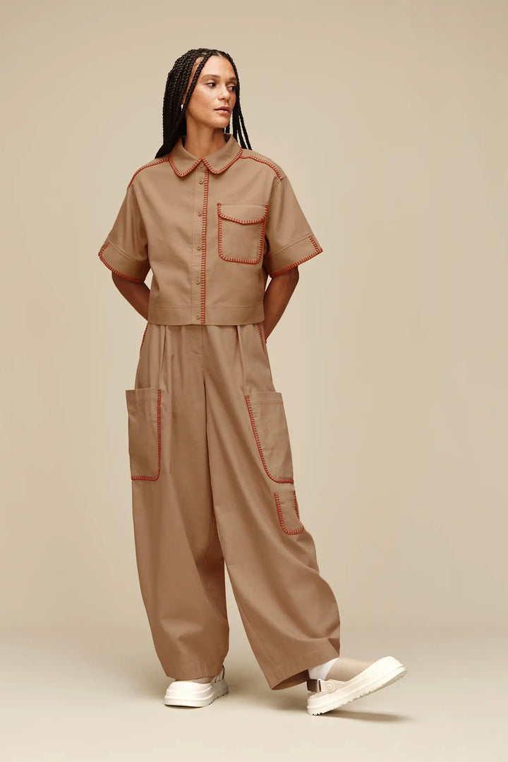 UGG W GoldenGlow Canvas Clog - Dale