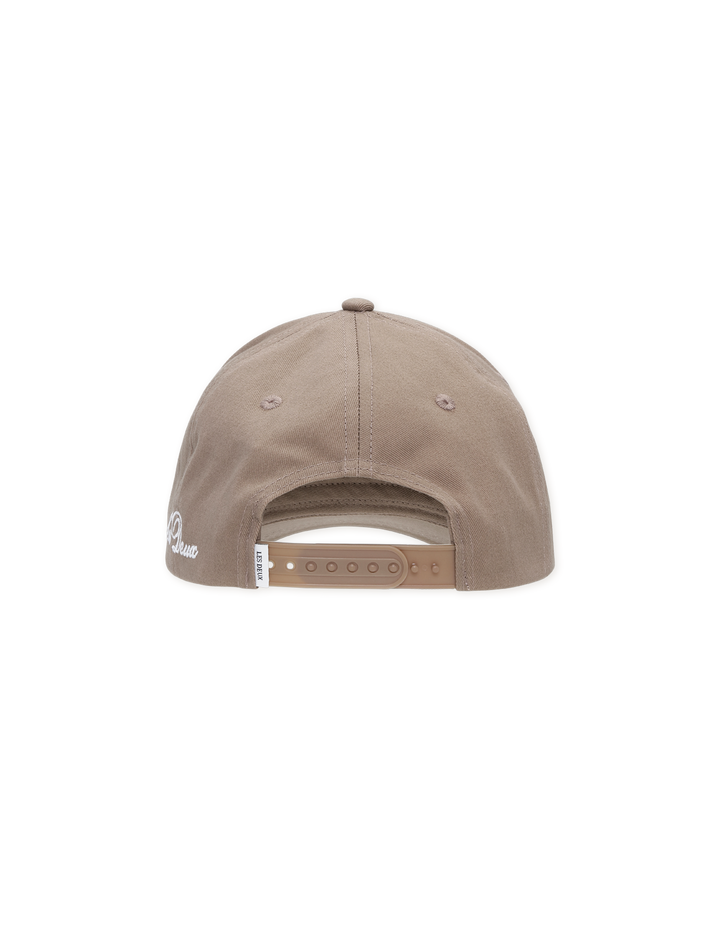 LES DEUX Encore Organic Baseball Cap Walnut Brown - Dale