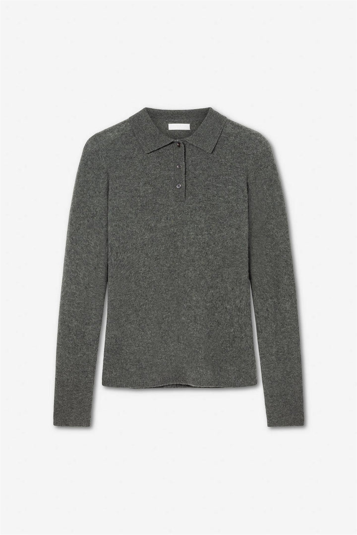 Jolanda Knit Dark Olive Melange