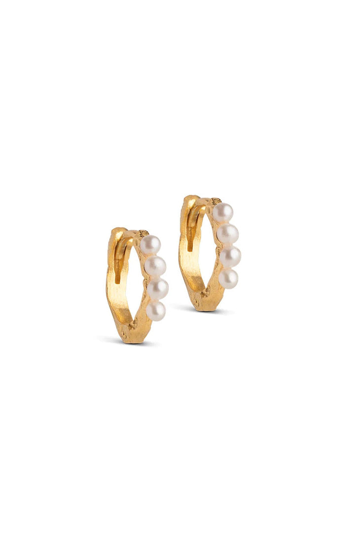 ENAMEL HOOPS PAULA 10MM - Dale