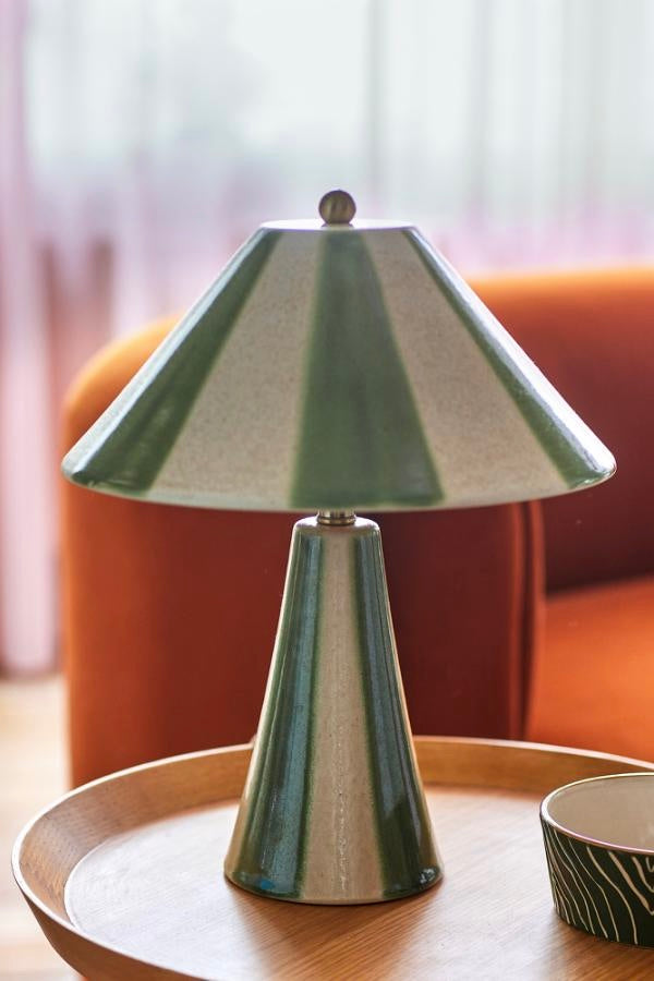 Olive Table Lamp Olive/Multi