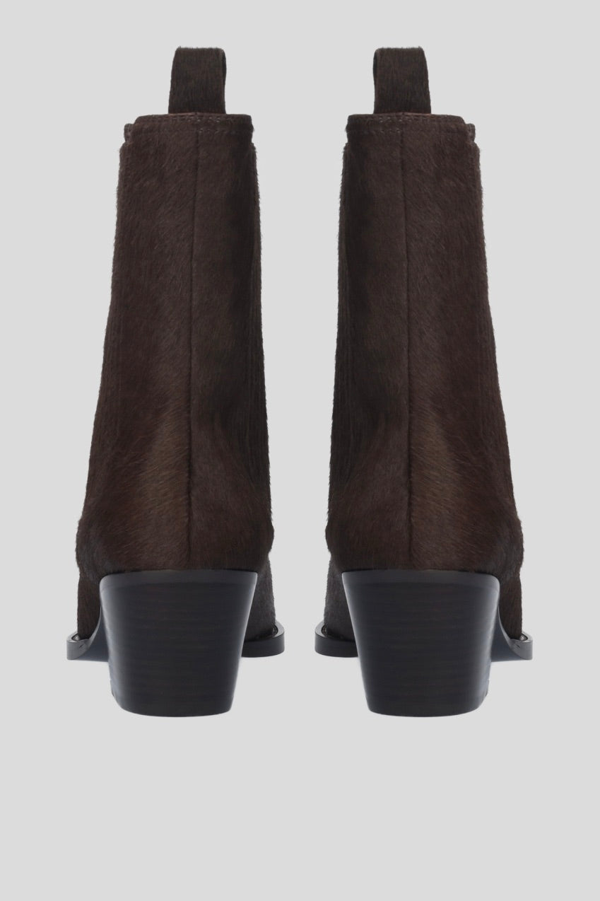 LOLA CRUZ Solenne Boots Dark Brown - Dale