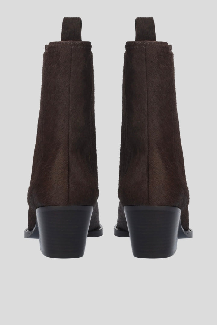 LOLA CRUZ Solenne Boots Dark Brown - Dale