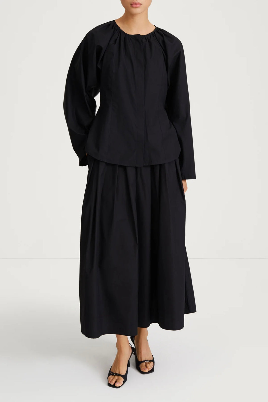 Jorina Maxi Skirt Black