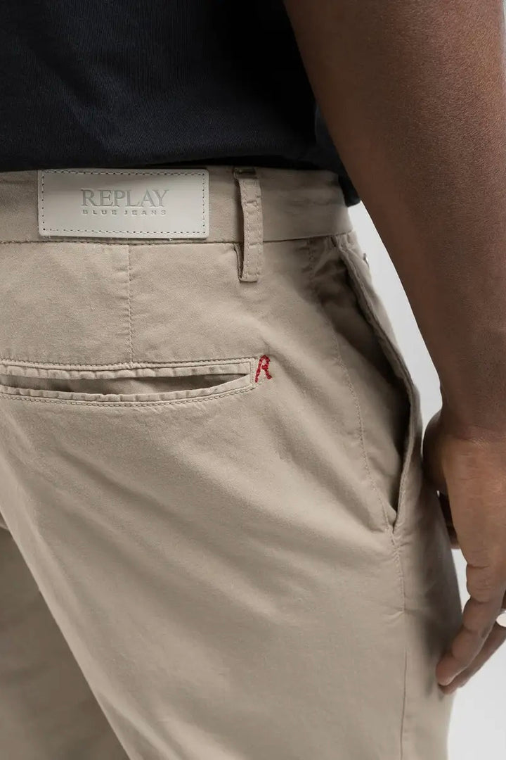 Benni Hyperflex Chino Jeans Oatmeal Melange