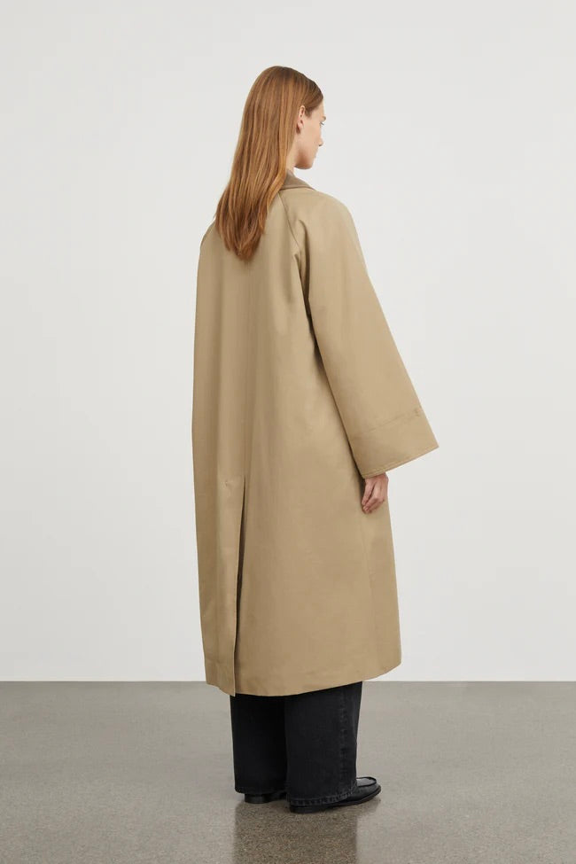 Gaby Coat Dark Sand