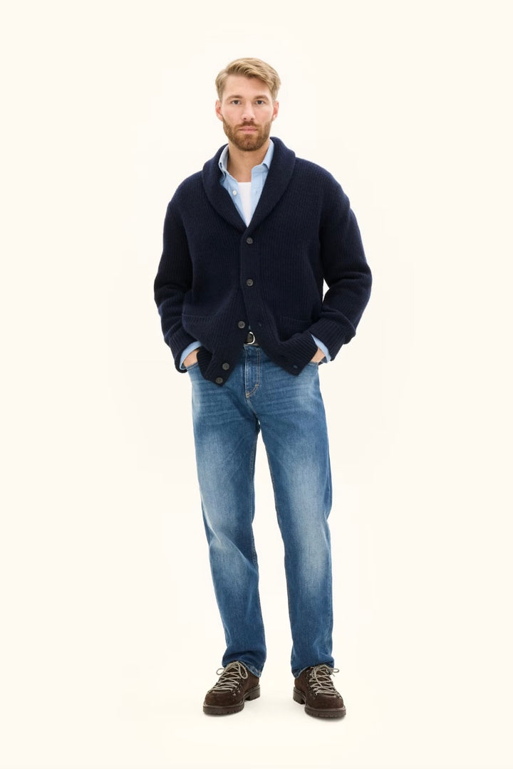 Roland Cardigan Night Blue