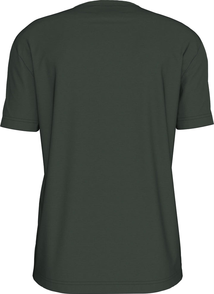 MICRO LOGO INTERLOCK T-SHIRT GREEN