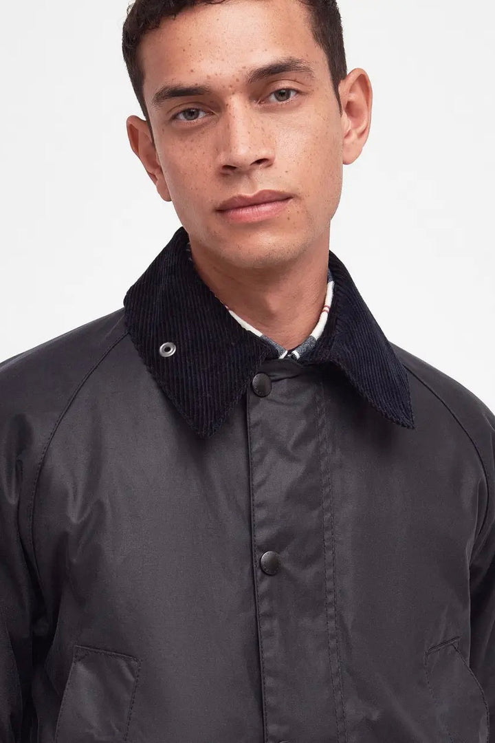 Barbour Bedale Wax Jacket Navy
