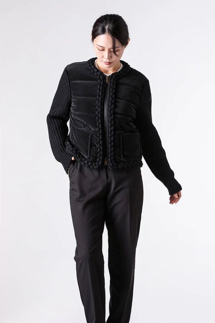 Hybrid Cardigan Black