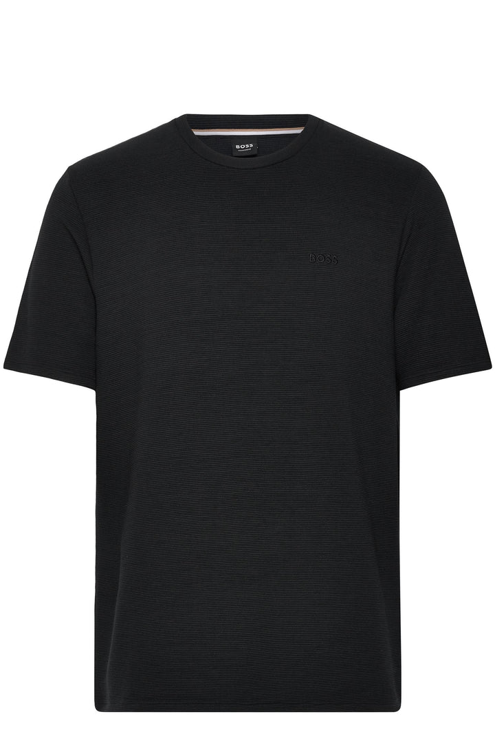 Rib T-Shirt Black