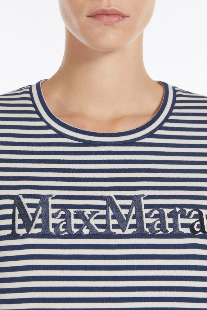 Nancy T-Shirt Ecru/Navy