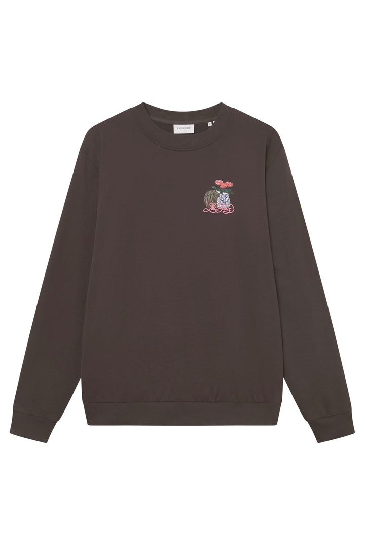Cole Table Sweatshirt Slate Brown