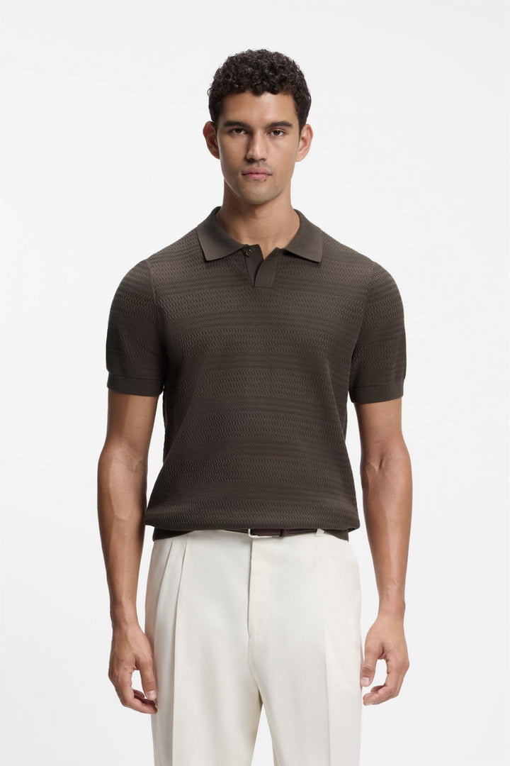 BOSS H-Giacobello Knit Dark Brown - Dale