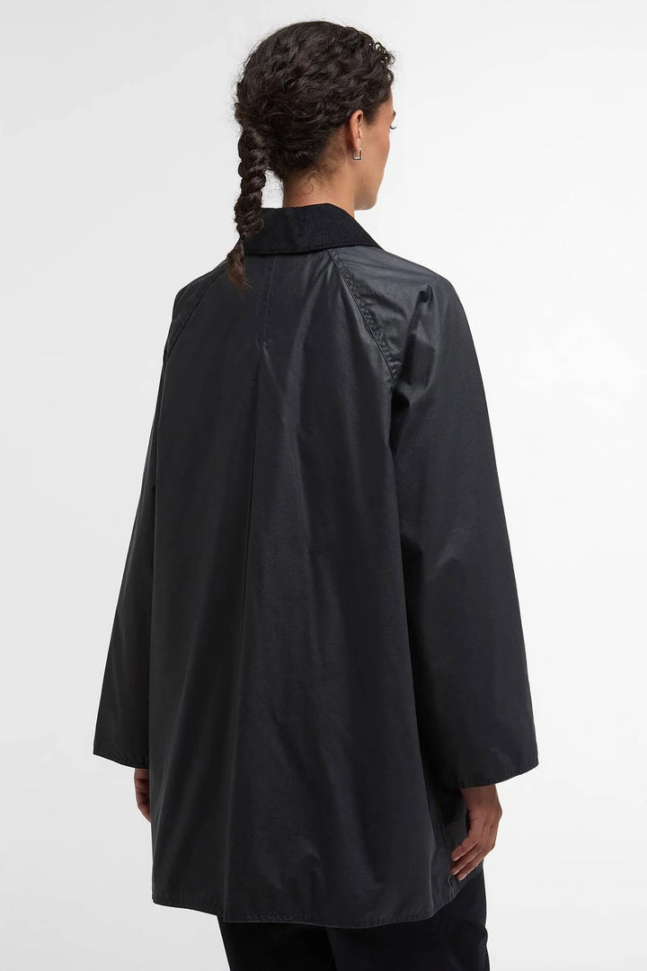 BARBOUR Wren Waxed Jacket Royal Navy - Dale