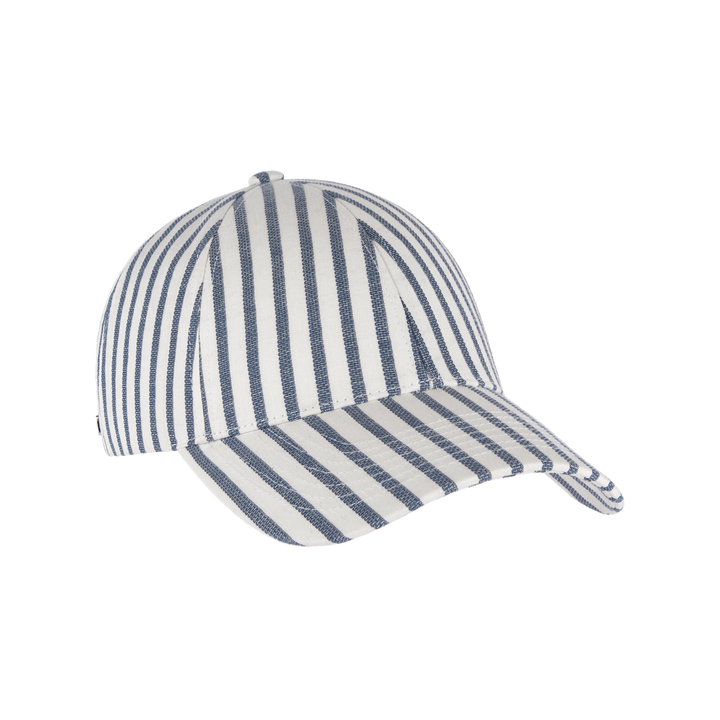 VARSITY HEADWEAR Cotton Cap Righe Navy - Dale