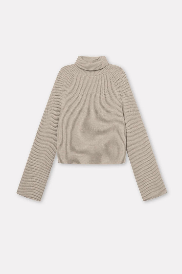 KORNELLE SWEATER LIGHT BROWN