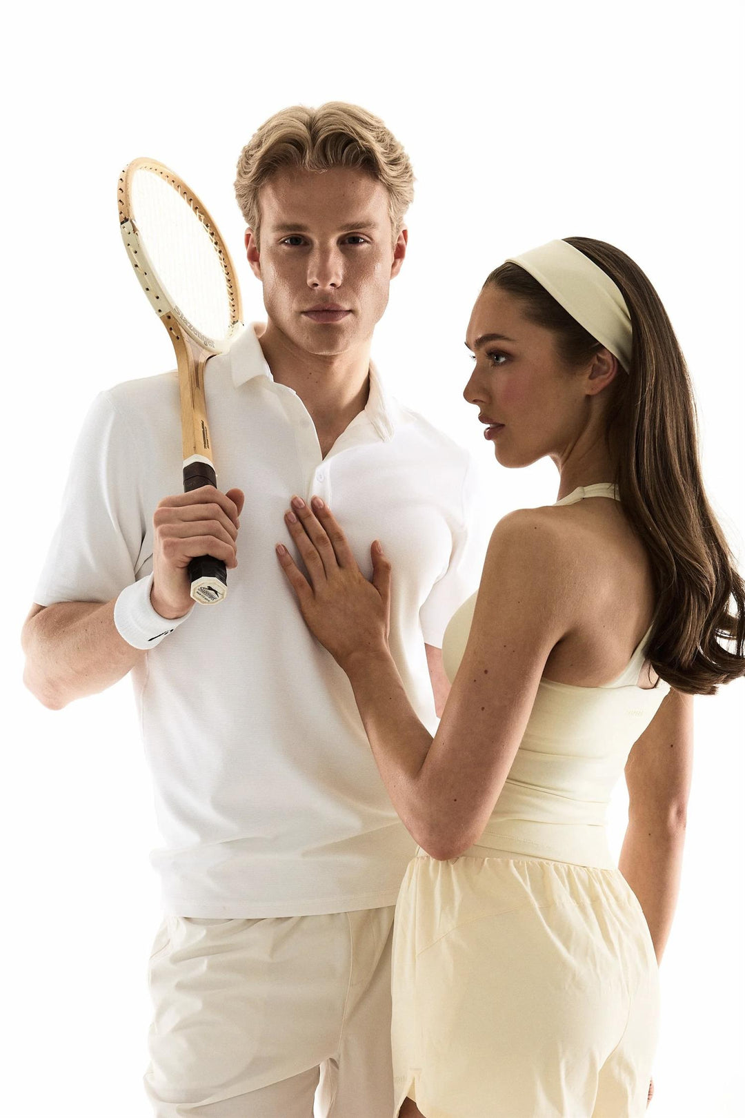 M. Vantage Polo Tee White