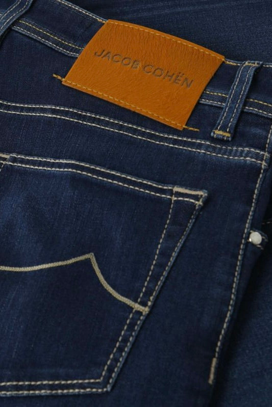 Nick Pant 5 Pkt Slim Fit Mid Blue