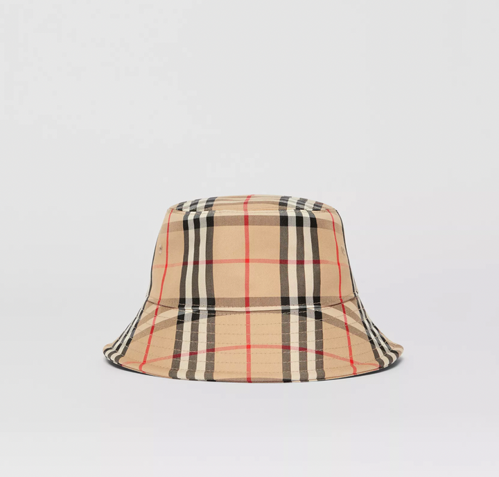 Vintage Check Bucket Hat