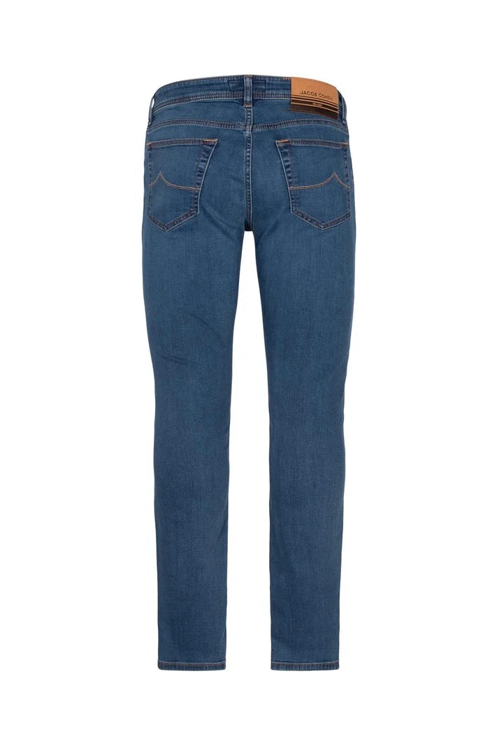 Nick Pant 5 Pkt Slim Fit Medium Blue