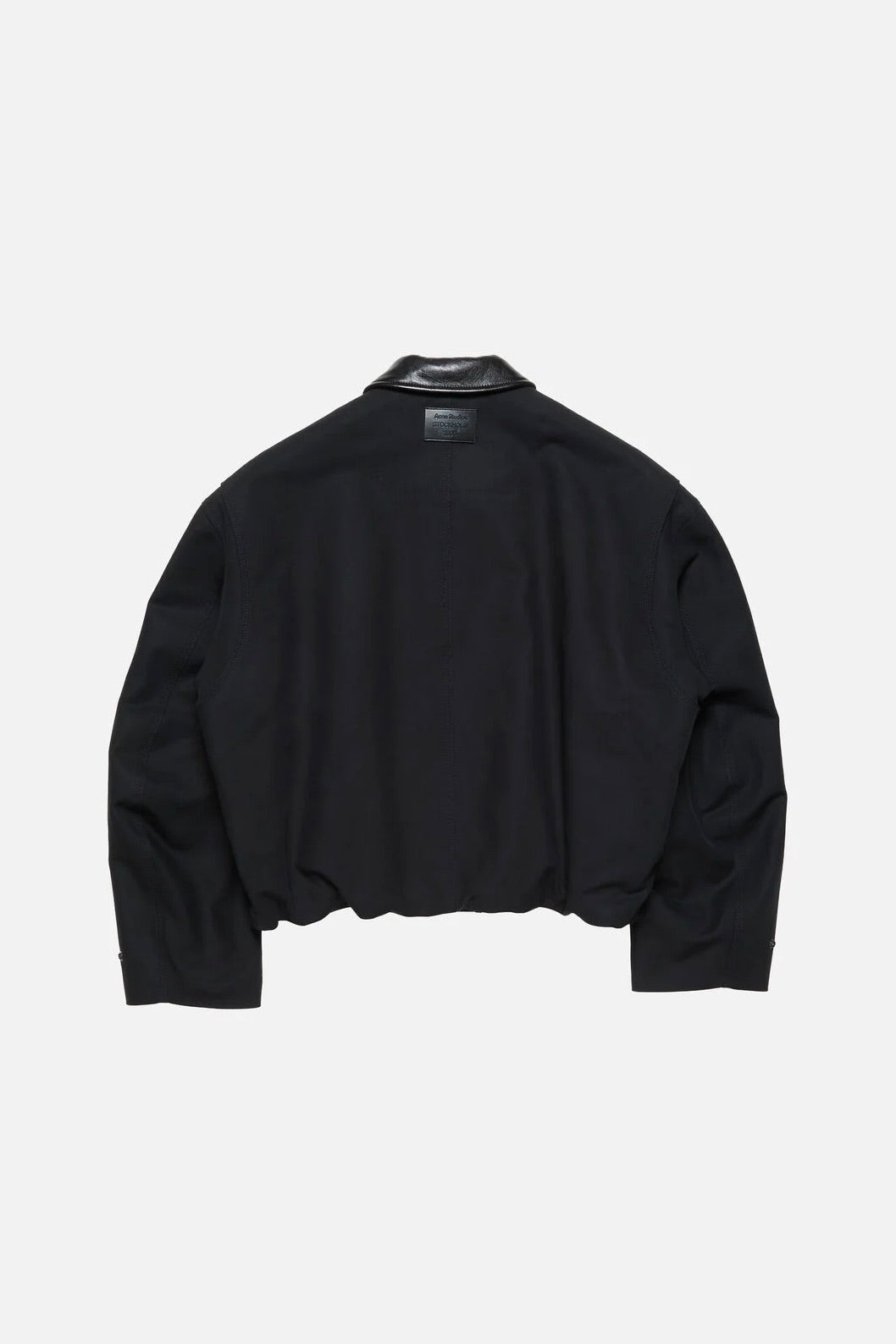 Twill Bomber Jacket Black