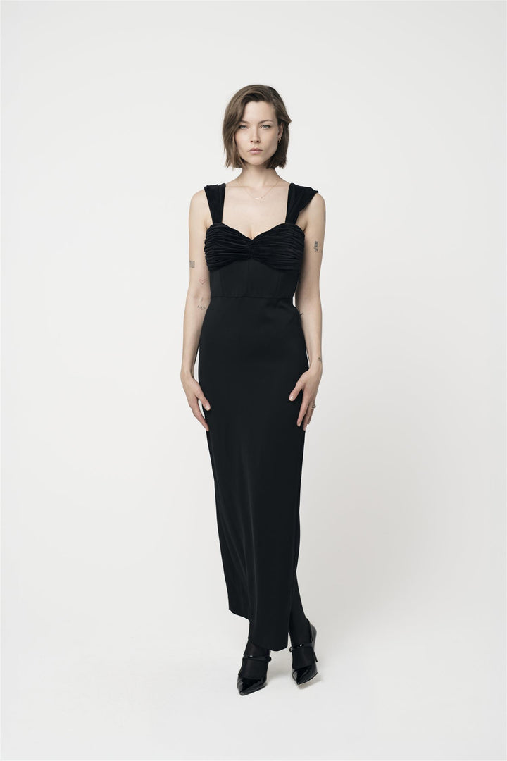Tulip Dress Black