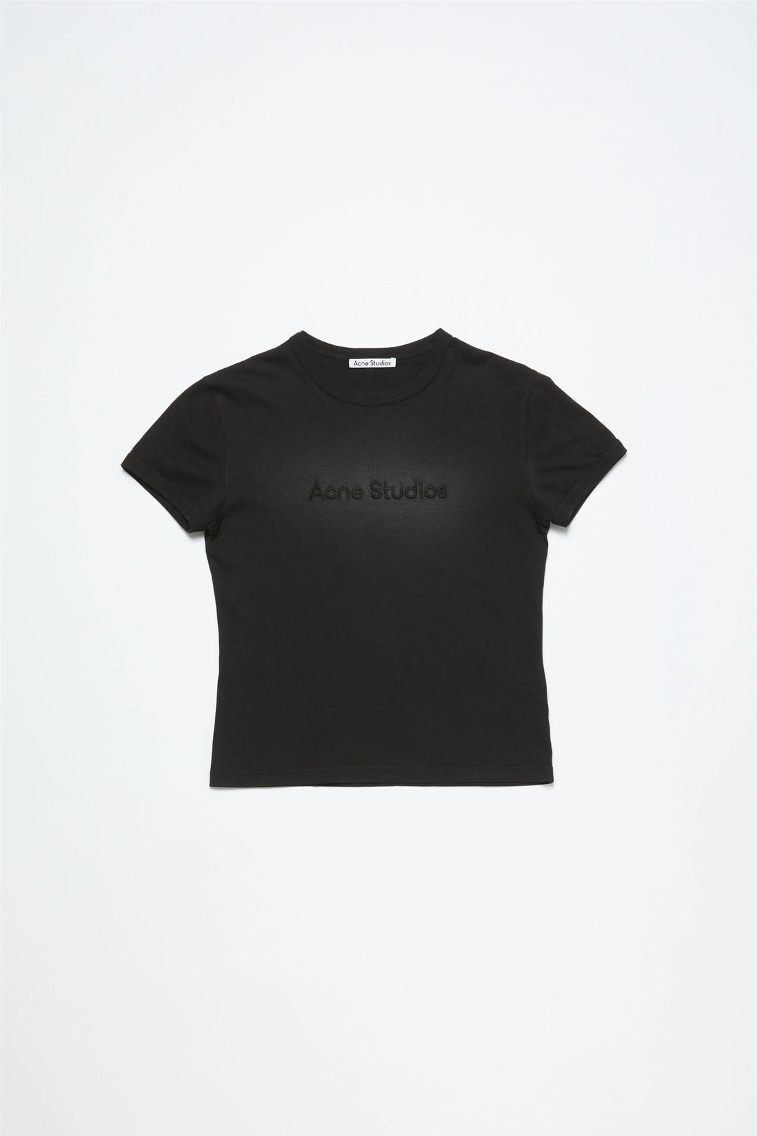 Logo T-Shirt Fitted Fit Faded Black