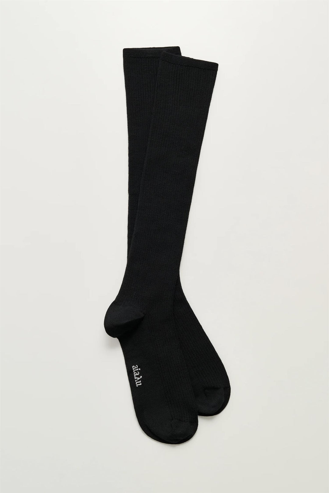 AIAYU Wool Knee Socks II Black - Dale