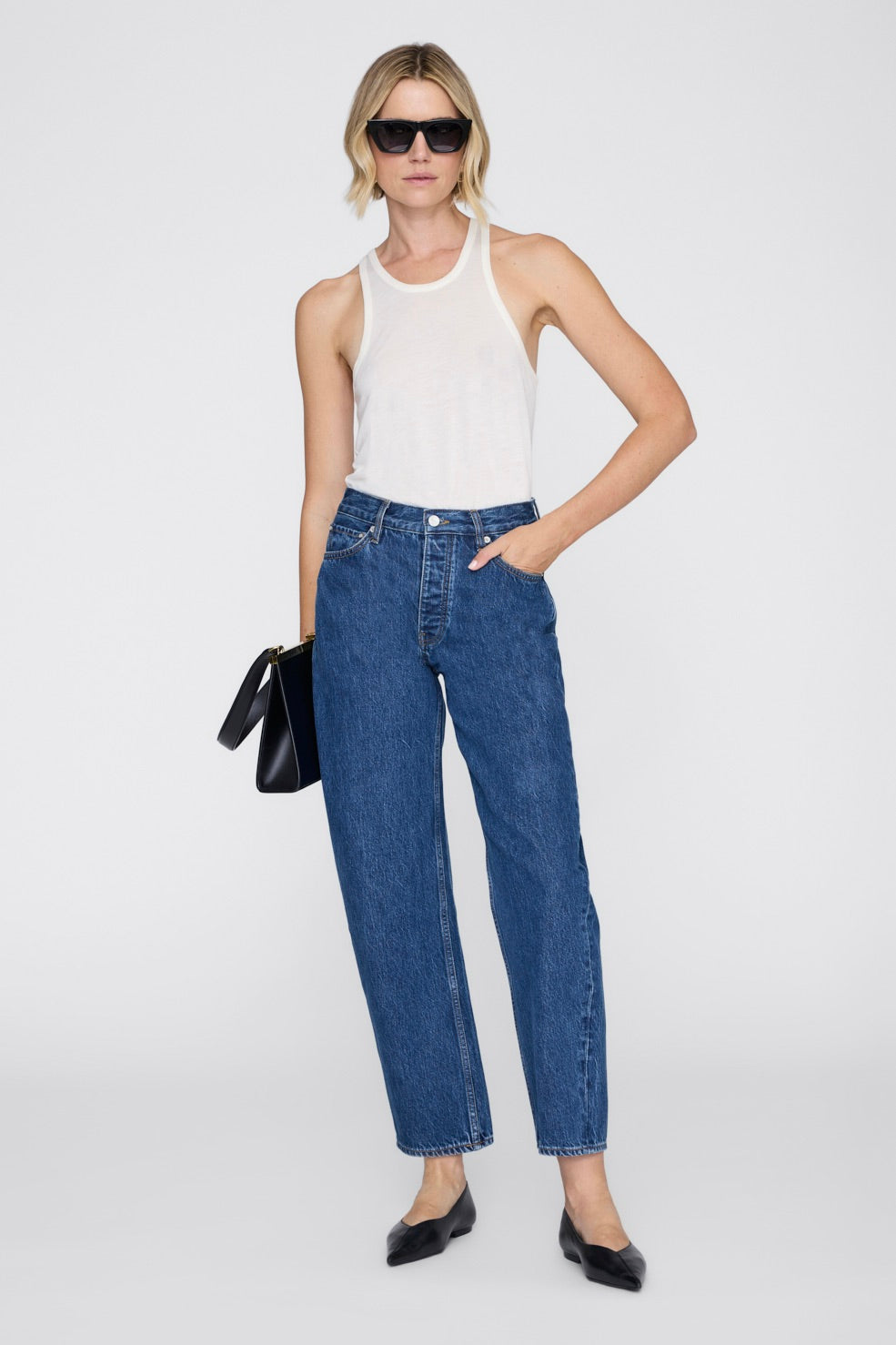 ANINE BING Fritz Jean Clean Indigo - Dale