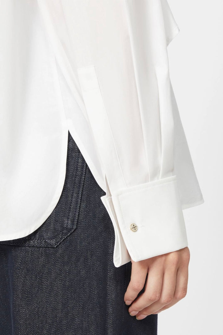 Cotton Blouse w/stole