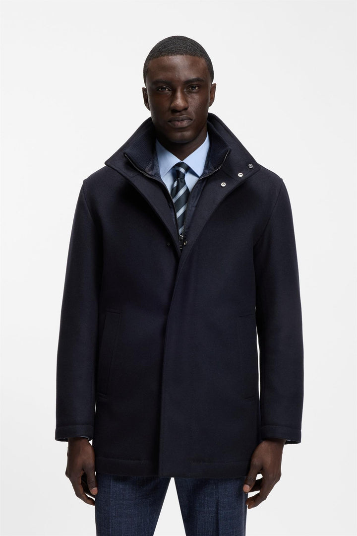 H-Coxtan-Bib-264 Coat Dark Blue