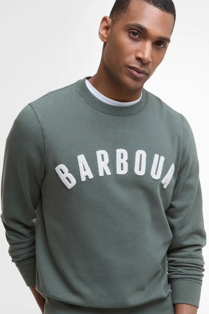 Barbour Prep Logo Sweatshirt Thyme