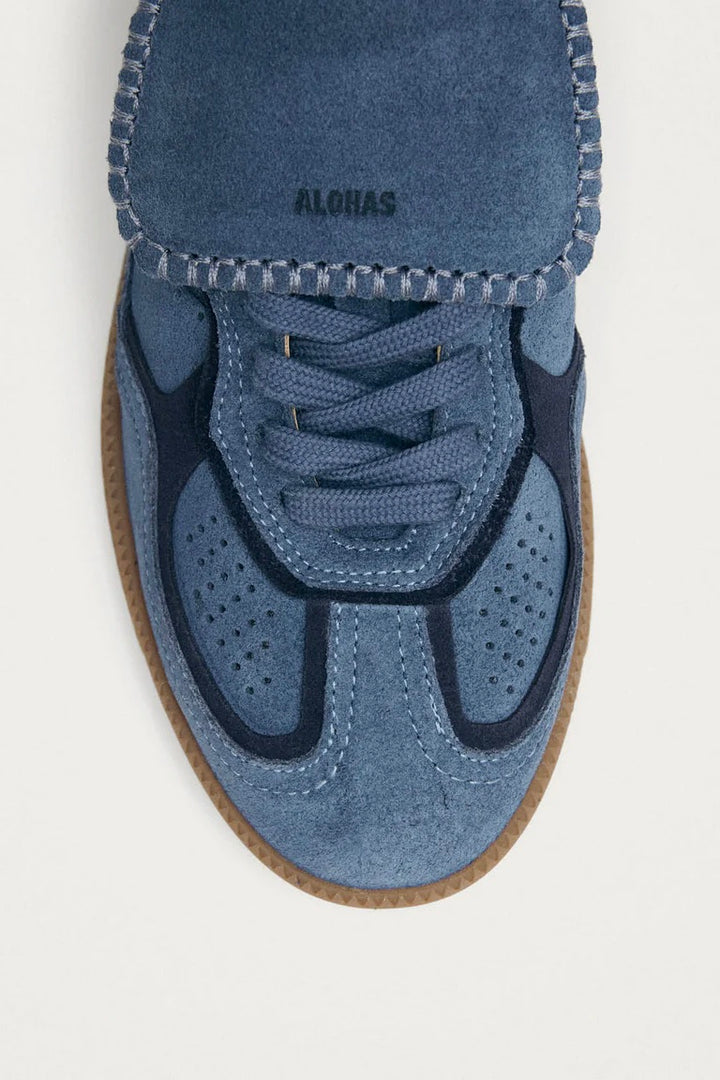 Tb.490 Club Suede Blue Leather Sneakers