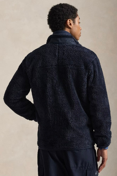 Pile Fleece Hybrid Jacket Aviator Navy
