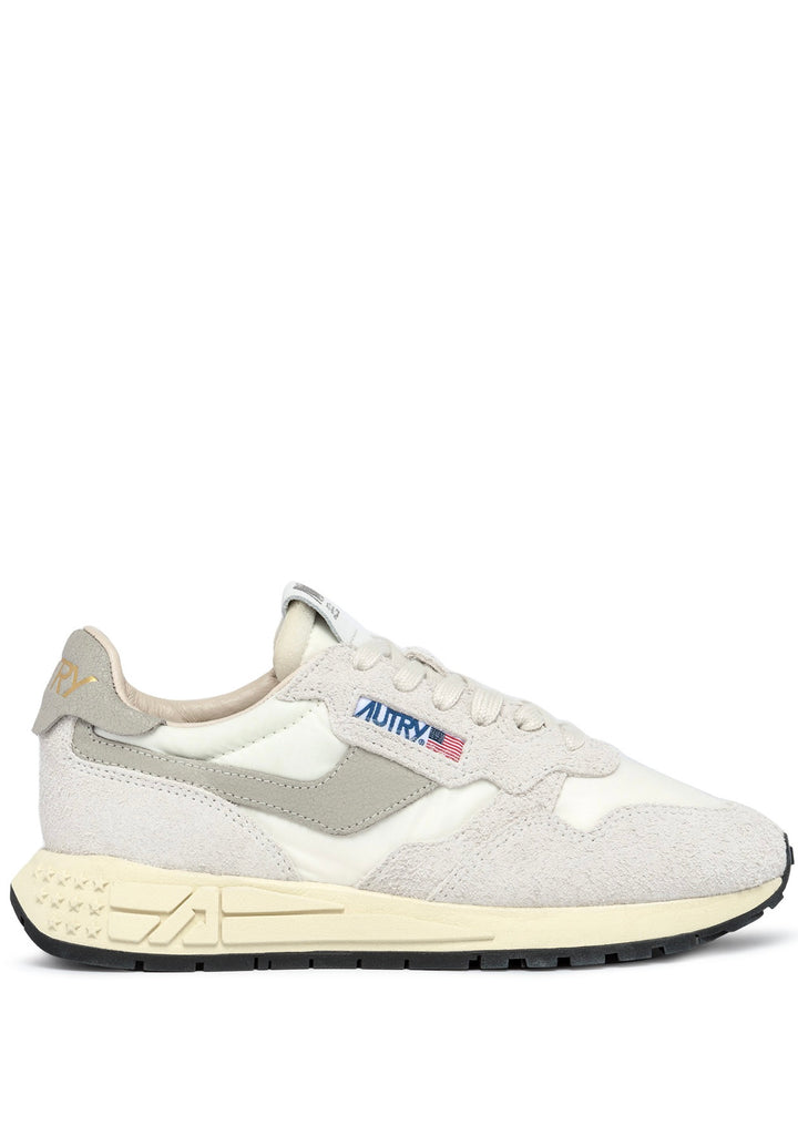 Reelwind Low Leather Sneakers White/Natural