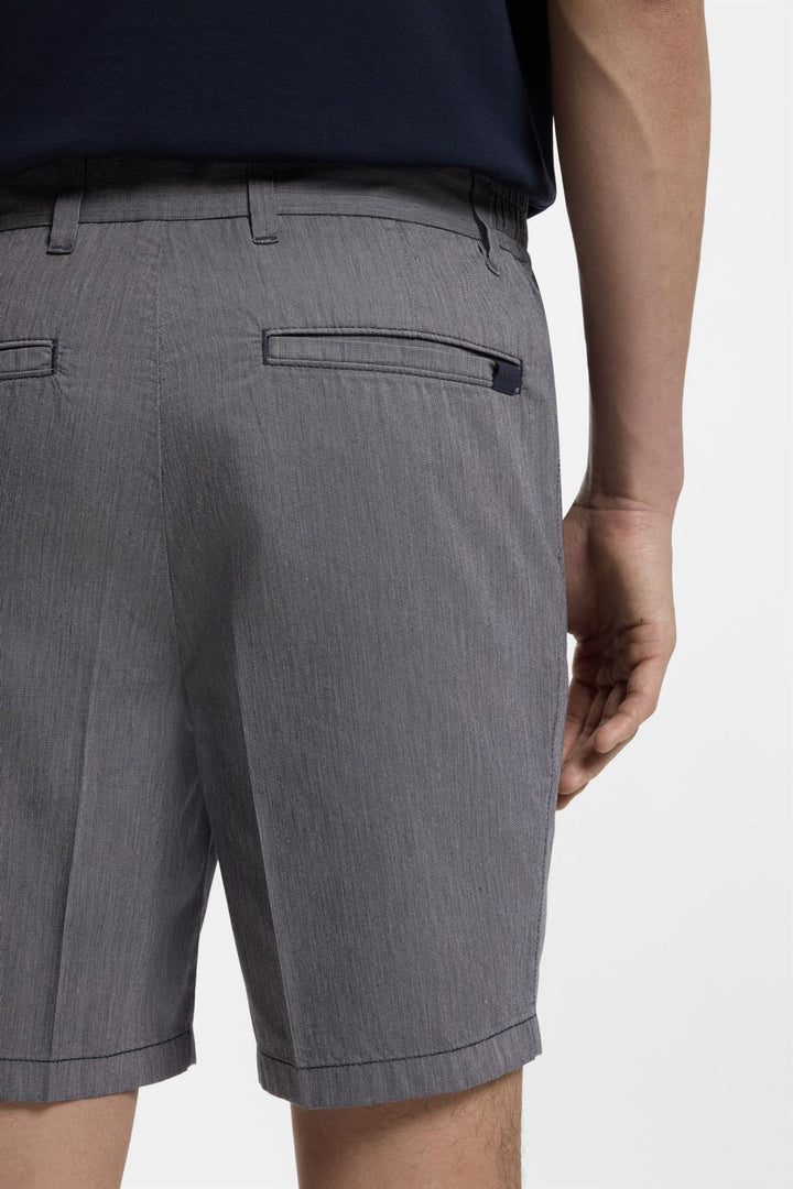 P-Kane1-EL Stretch Cotton Shorts Dark Blue