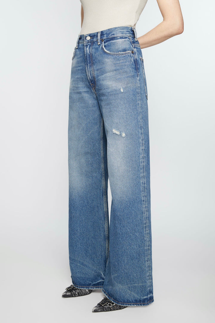 Relaxed Fit Jeans 2022F Mid Blue