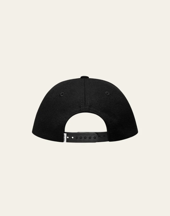 Encore Wool Baseball Cap Black/Ivory