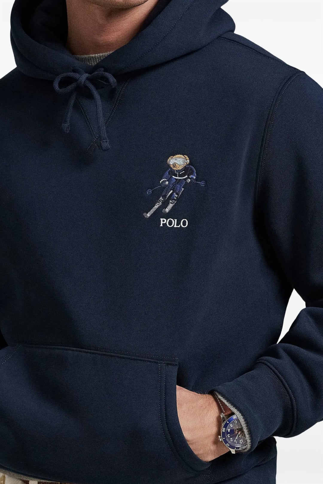 Knit Pullover Sweatshirt Aviator Navy