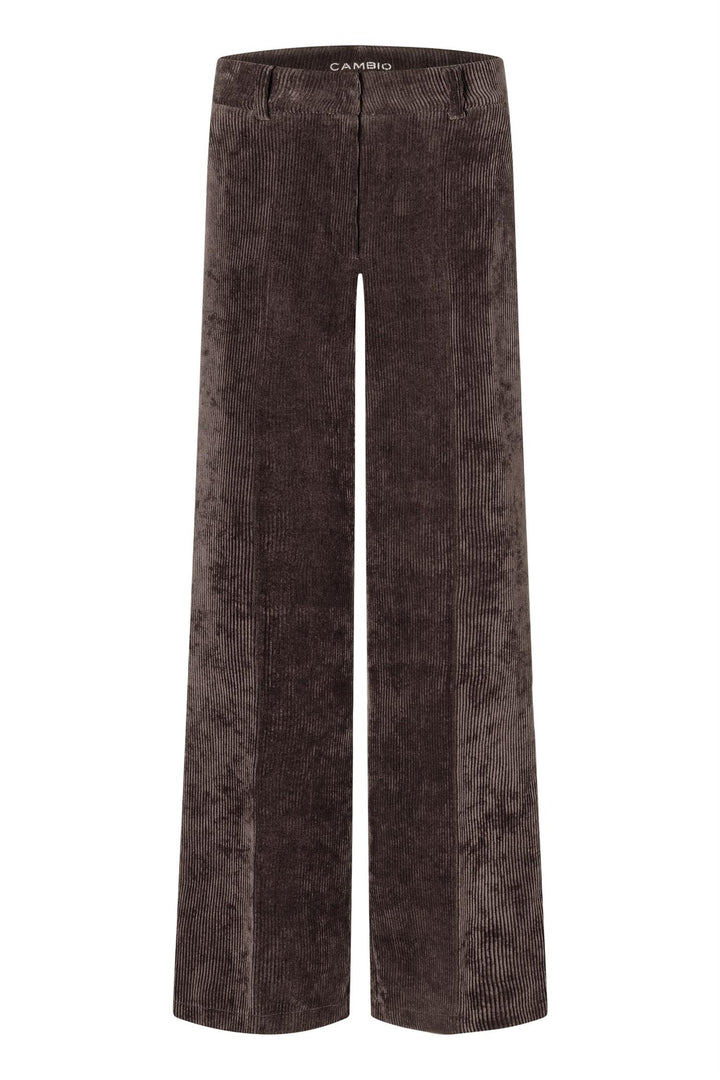 CAMBIO Amelie Corduroy Pants Coffee - Dale