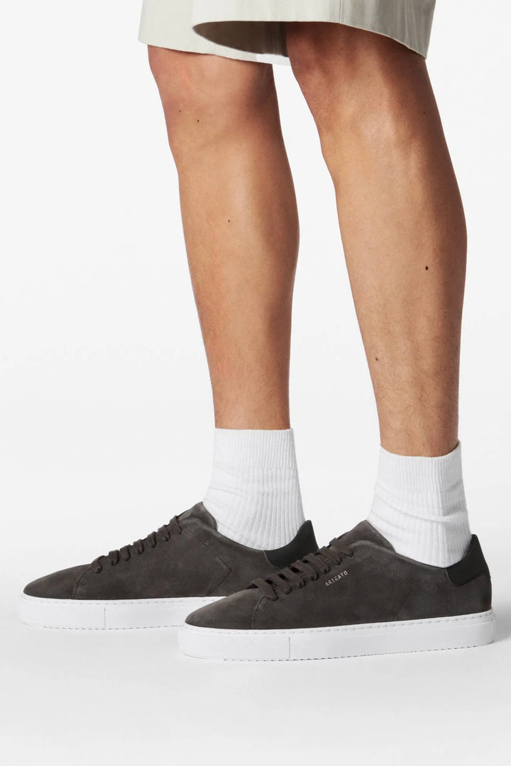 Clean 90 Suede Sneaker Dark Brown/White